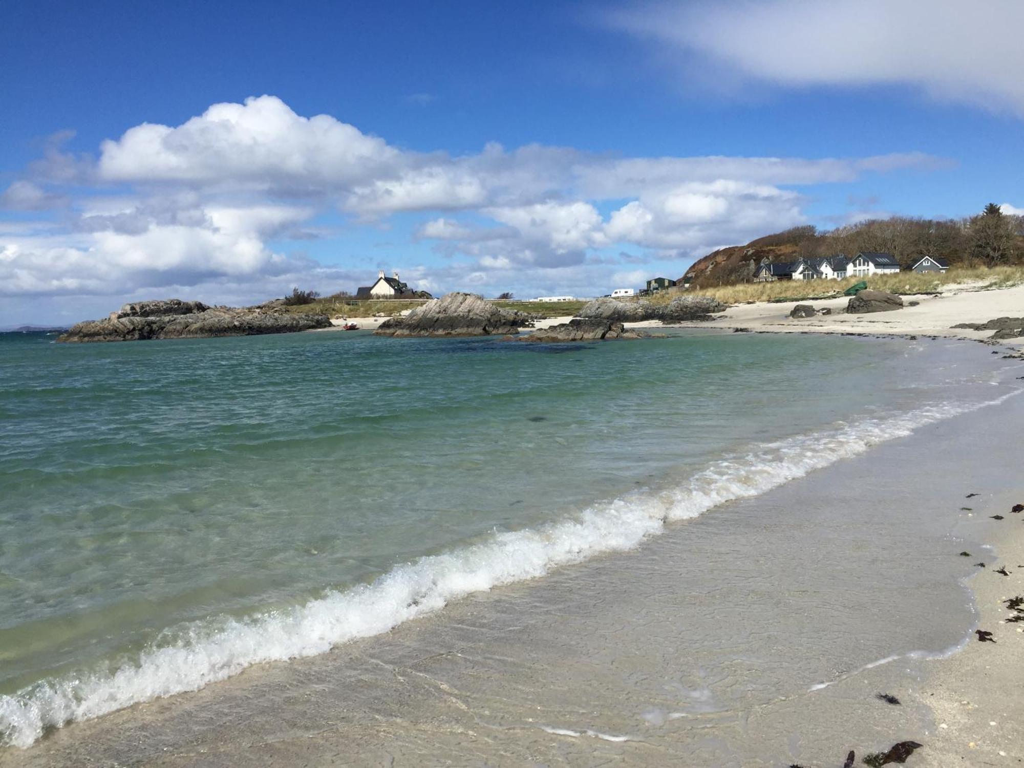 Isle of Gigha Beach View Cottage מראה חיצוני תמונה